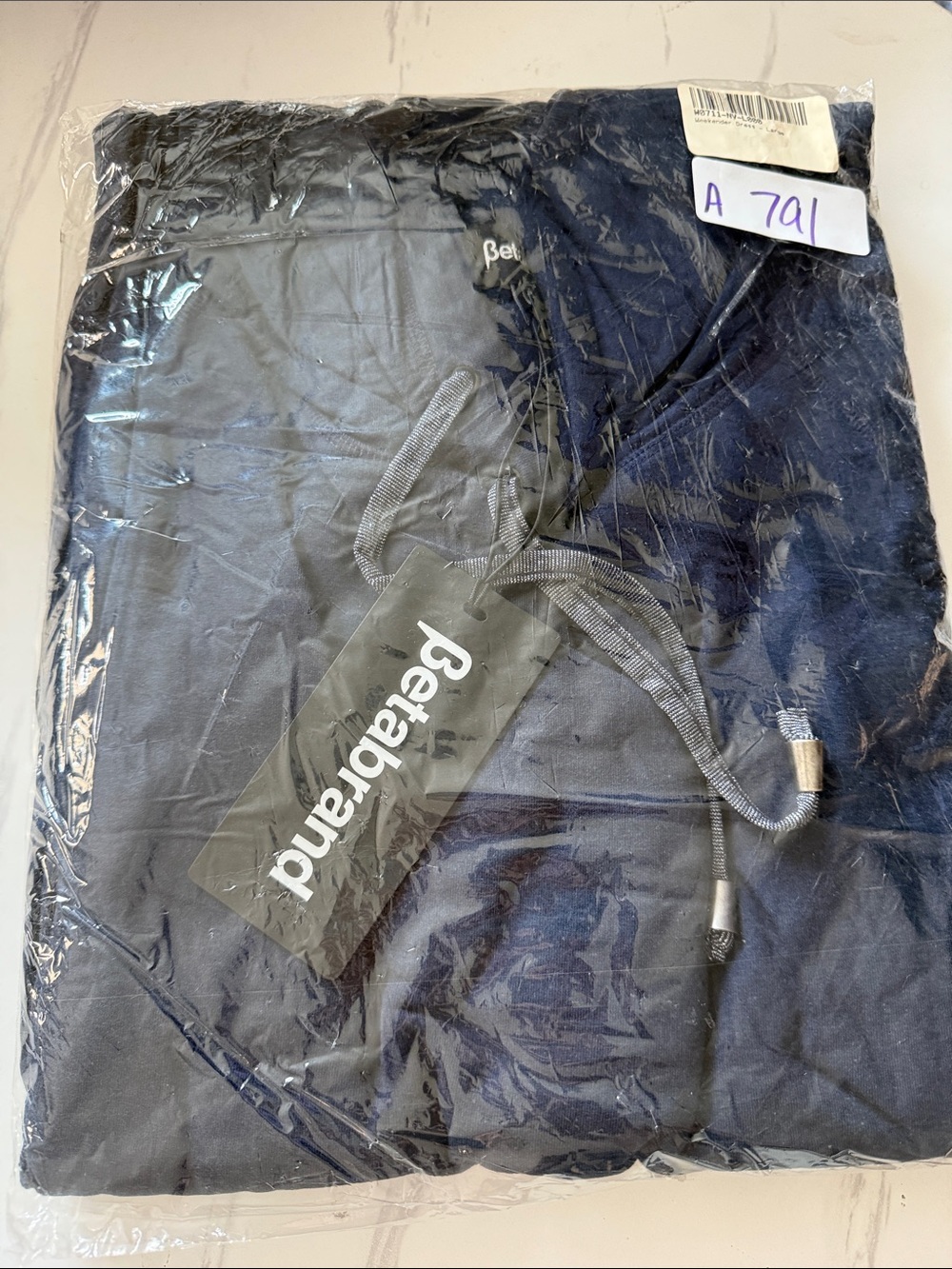 New Betabrand Navy the Weekender Hoodie Dress Large - Picture 2 of 5
